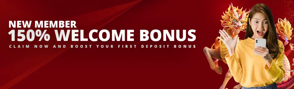 welcome bonus 150%